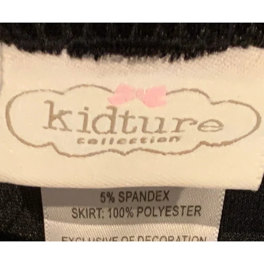 Kidture Collection Girls Dress New with Tags 4T Pink Black Plaid Velvety Top
